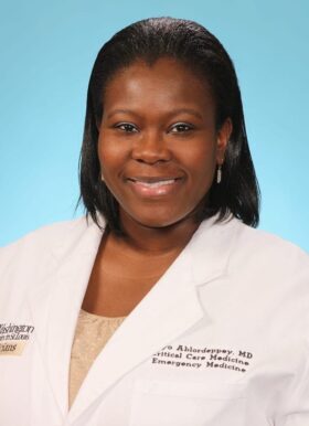 Enyo Ama Ablordeppey, MD, MPH, FACEP, FCCM