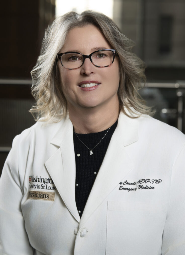 Kelly counts phd aprn acnp bc fnp c enp c emergency medicine